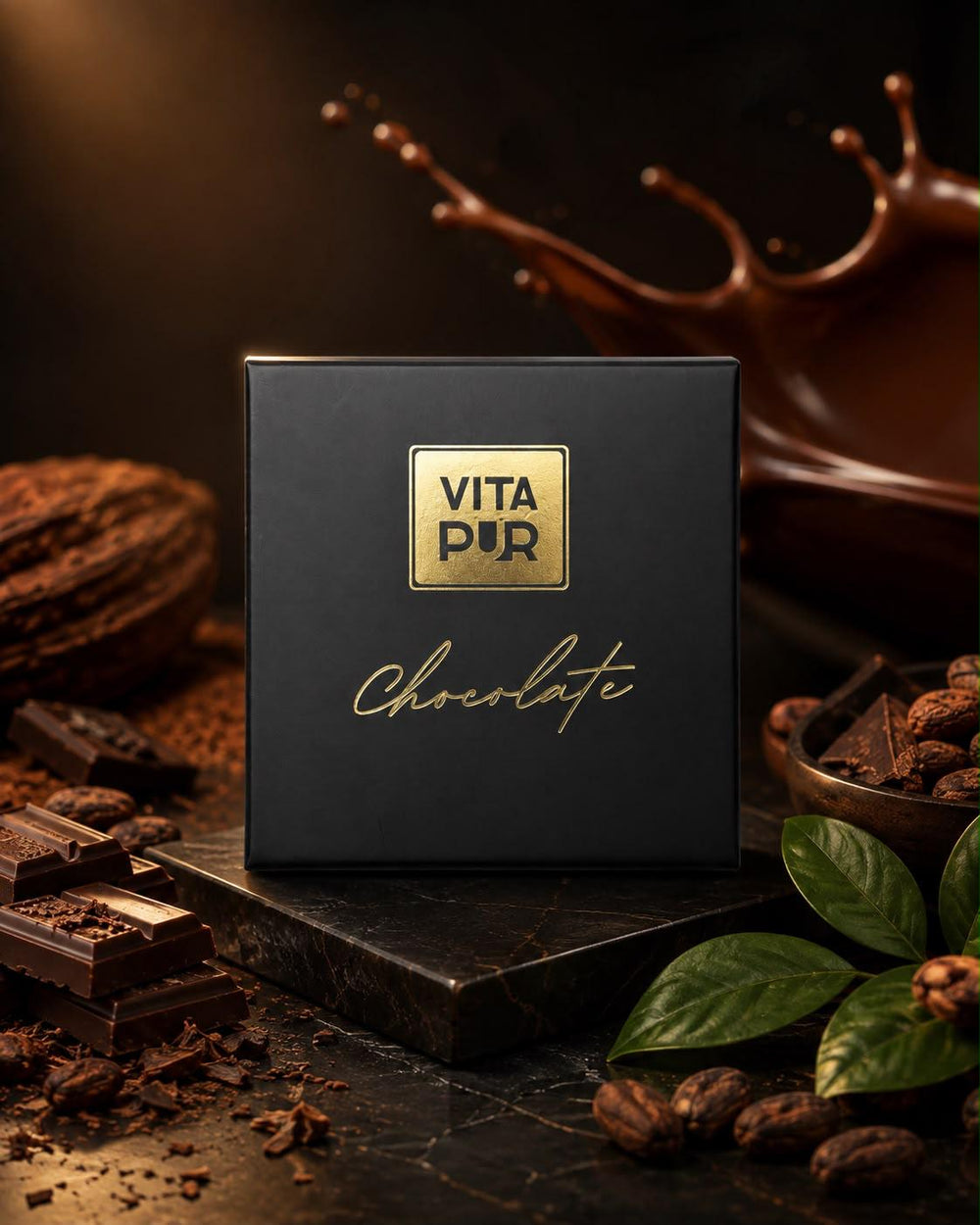 Chocolat Noir VITA PUR PLUS (72%) | Plaisir Intense, Énergie & Vigueur Masculine